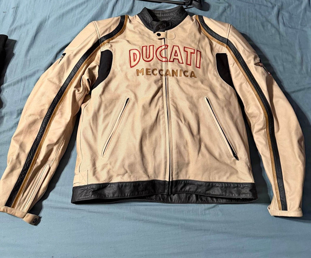 Ducati meccanica jacket limited edition leather jacket