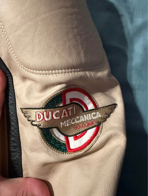 Ducati meccanica jacket limited edition leather jacket