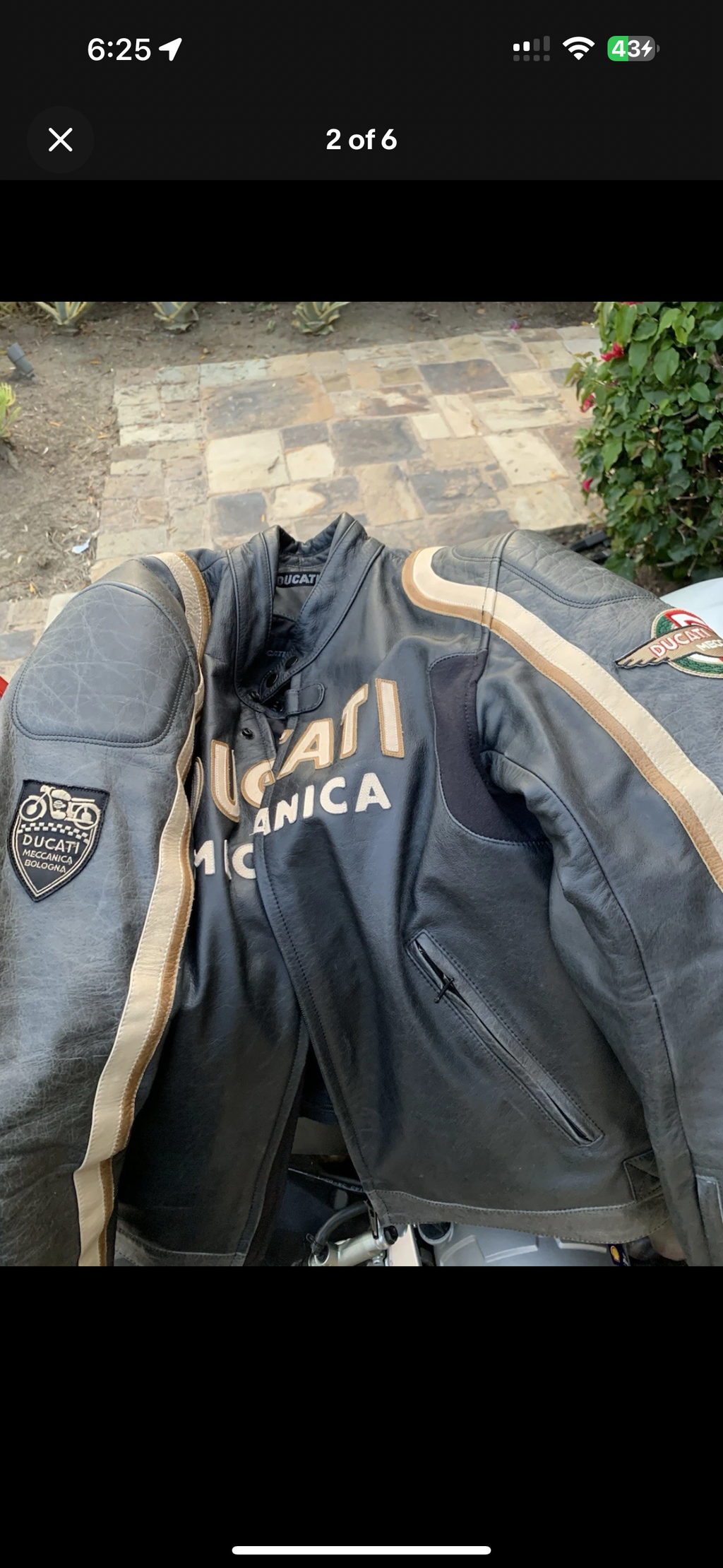 Ducati Meccanica authentic leather limited jacket OEM