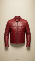 Original Ducati logo leather jacket